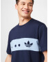 ADIDAS ORIGINALS Tricou 'Rifta City ' bleumarin / albastru pastel - Pled.ro