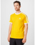 ADIDAS ORIGINALS Tricou 'Adicolor Classics 3-Stripes' galben / alb - Pled.ro