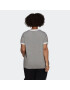 ADIDAS ORIGINALS Tricou gri amestecat / alb - Pled.ro