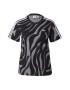 ADIDAS ORIGINALS Tricou 'Abstract Allover Animal Print' gri / gri închis / negru / alb - Pled.ro