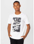 ADIDAS ORIGINALS Tricou 'Graphic Camo' gri închis / alb - Pled.ro