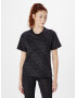 ADIDAS ORIGINALS Tricou 'Trefoil Monogram' gri închis / negru - Pled.ro