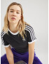 ADIDAS ORIGINALS Tricou gri metalic / alb - Pled.ro