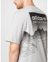 ADIDAS ORIGINALS Tricou 'Adventure Mountain Back' gri / negru - Pled.ro