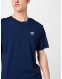 ADIDAS ORIGINALS Tricou 'Trefoil Essentials' indigo / alb - Pled.ro