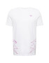 ADIDAS ORIGINALS Tricou 'LIGHTNING' mov închis / alb - Pled.ro