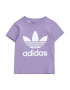 ADIDAS ORIGINALS Tricou 'Adicolor Trefoil' lila / alb murdar - Pled.ro