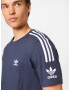 ADIDAS ORIGINALS Tricou 'Lock Up' albastru marin / alb - Pled.ro