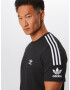 ADIDAS ORIGINALS Tricou 'Lock Up' negru / alb - Pled.ro