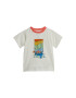 ADIDAS ORIGINALS Tricou 'Graphic Print' mai multe culori / alb murdar - Pled.ro