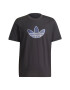 ADIDAS ORIGINALS Tricou mov închis / negru / alb - Pled.ro