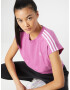 ADIDAS ORIGINALS Tricou 'Adicolor Classics Waist Cinch' mov orhidee / alb - Pled.ro