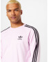 ADIDAS ORIGINALS Tricou 'Adicolor Classic' mov pastel / negru - Pled.ro