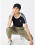 ADIDAS ORIGINALS Tricou 'Adicolor Classics 3-Stripes' negru / alb - Pled.ro