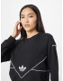 ADIDAS ORIGINALS Tricou 'Long-Sleeve Top' negru / alb - Pled.ro