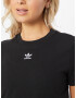 ADIDAS ORIGINALS Tricou negru / alb - Pled.ro