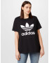 ADIDAS ORIGINALS Tricou negru / alb - Pled.ro