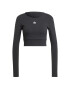 ADIDAS ORIGINALS Tricou 'Essentials' negru / alb - Pled.ro