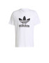 ADIDAS ORIGINALS Tricou 'Adicolor Classics Trefoil' negru / alb - Pled.ro