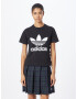 ADIDAS ORIGINALS Tricou 'Always Original Trefoil' negru / alb - Pled.ro