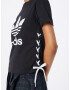 ADIDAS ORIGINALS Tricou 'Always Original Trefoil' negru / alb - Pled.ro