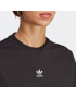 ADIDAS ORIGINALS Tricou 'Adicolor Essentials' negru / alb - Pled.ro