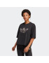 ADIDAS ORIGINALS Tricou 'Graphic' negru / alb - Pled.ro