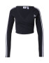 ADIDAS ORIGINALS Tricou 'Adicolor Classics ' negru / alb - Pled.ro