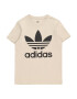 ADIDAS ORIGINALS Tricou 'Trefoil' negru / alb murdar - Pled.ro