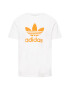 ADIDAS ORIGINALS Tricou portocaliu / alb - Pled.ro