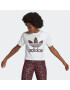 ADIDAS ORIGINALS Tricou 'Logo' purpuriu / negru / alb - Pled.ro