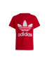 ADIDAS ORIGINALS Tricou 'Adicolor Trefoil' roșu / alb - Pled.ro