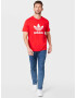 ADIDAS ORIGINALS Tricou roșu / alb - Pled.ro