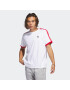 ADIDAS ORIGINALS Tricou 'Sst 3-Stripes' roșu / negru / alb - Pled.ro