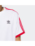 ADIDAS ORIGINALS Tricou 'Sst 3-Stripes' roșu / negru / alb - Pled.ro