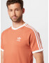 ADIDAS ORIGINALS Tricou roșu pastel / alb - Pled.ro