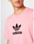 ADIDAS ORIGINALS Tricou roz / negru - Pled.ro