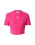 ADIDAS ORIGINALS Tricou roz neon / alb - Pled.ro