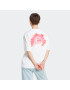 ADIDAS ORIGINALS Tricou 'Island Club Graphic' roz pal / roșu / alb - Pled.ro