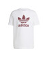 ADIDAS ORIGINALS Tricou roz pitaya / alb - Pled.ro