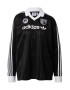 ADIDAS ORIGINALS Tricou 'SOCCER' negru / alb - Pled.ro