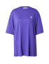 ADIDAS ORIGINALS Tricou supradimensional 'TREFOIL' albastru violet / alb - Pled.ro