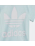 ADIDAS ORIGINALS Tricou 'Trefoil' albastru deschis / alb - Pled.ro