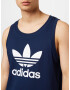 ADIDAS ORIGINALS Tricou 'Adicolor Classics Trefoil' bleumarin / alb - Pled.ro