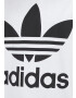 ADIDAS ORIGINALS Tricou 'Trefoil' negru / alb - Pled.ro