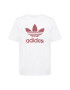 ADIDAS ORIGINALS Tricou 'Adicolor Classics Trefoil' roșu bordeaux / alb - Pled.ro