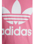 ADIDAS ORIGINALS Tricou 'Trefoil' roz deschis / alb - Pled.ro