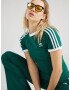 ADIDAS ORIGINALS Tricou verde / alb murdar - Pled.ro