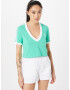 ADIDAS ORIGINALS Tricou verde jad / alb - Pled.ro