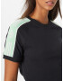 ADIDAS ORIGINALS Tricou 'Tape' verde mentă / negru / alb - Pled.ro